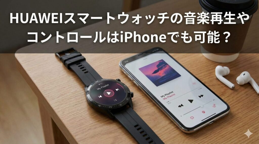 音楽再生やコントロールはiPhoneでも可能?
