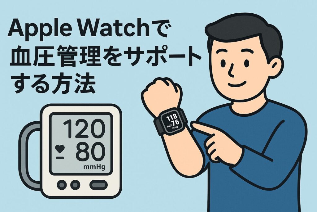 Apple Watchで血圧管理をサポートする方法