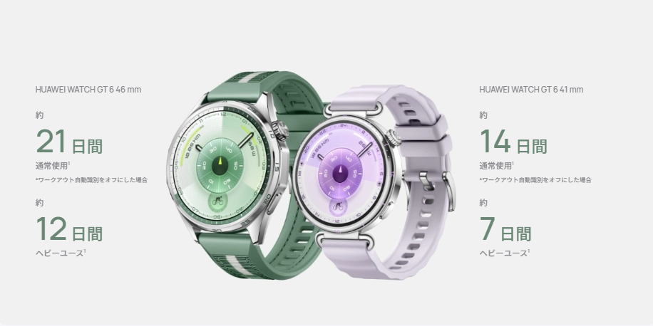 HUAWEI Watch GT 6の新機能を徹底解説!過去モデルのGT 5との違いは?