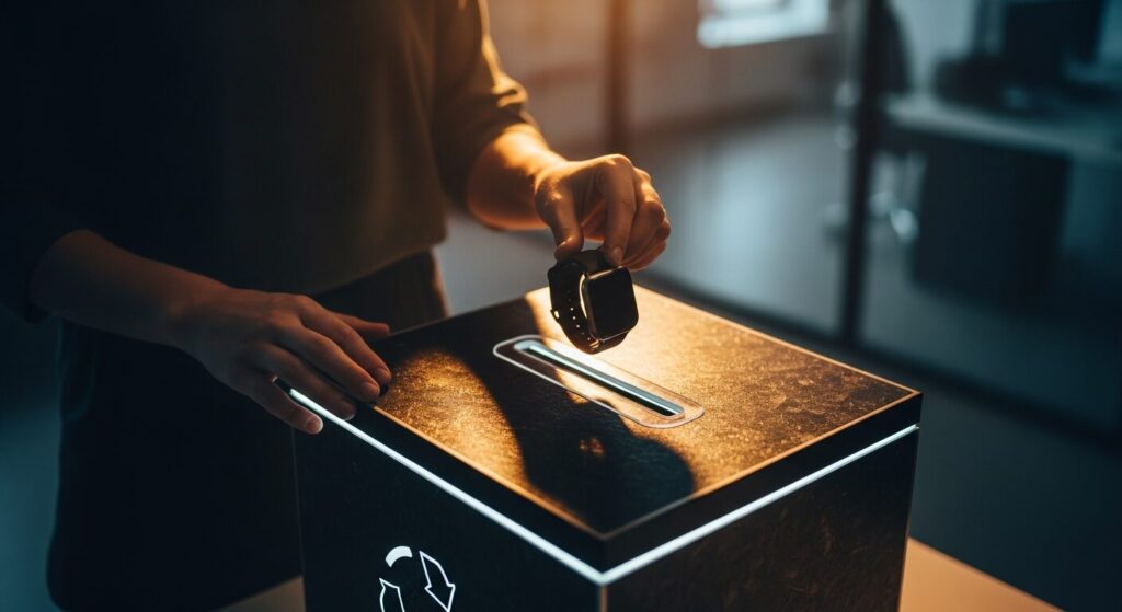 スマートウォッチ回収ボックス活用法