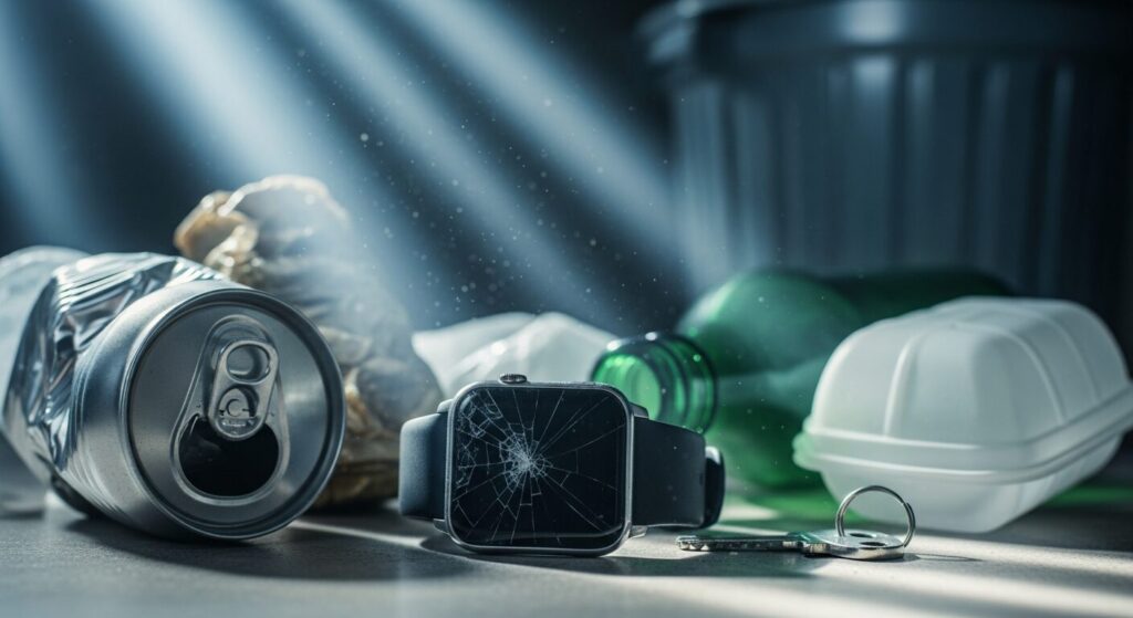 スマートウォッチ処分と不燃ごみ区分