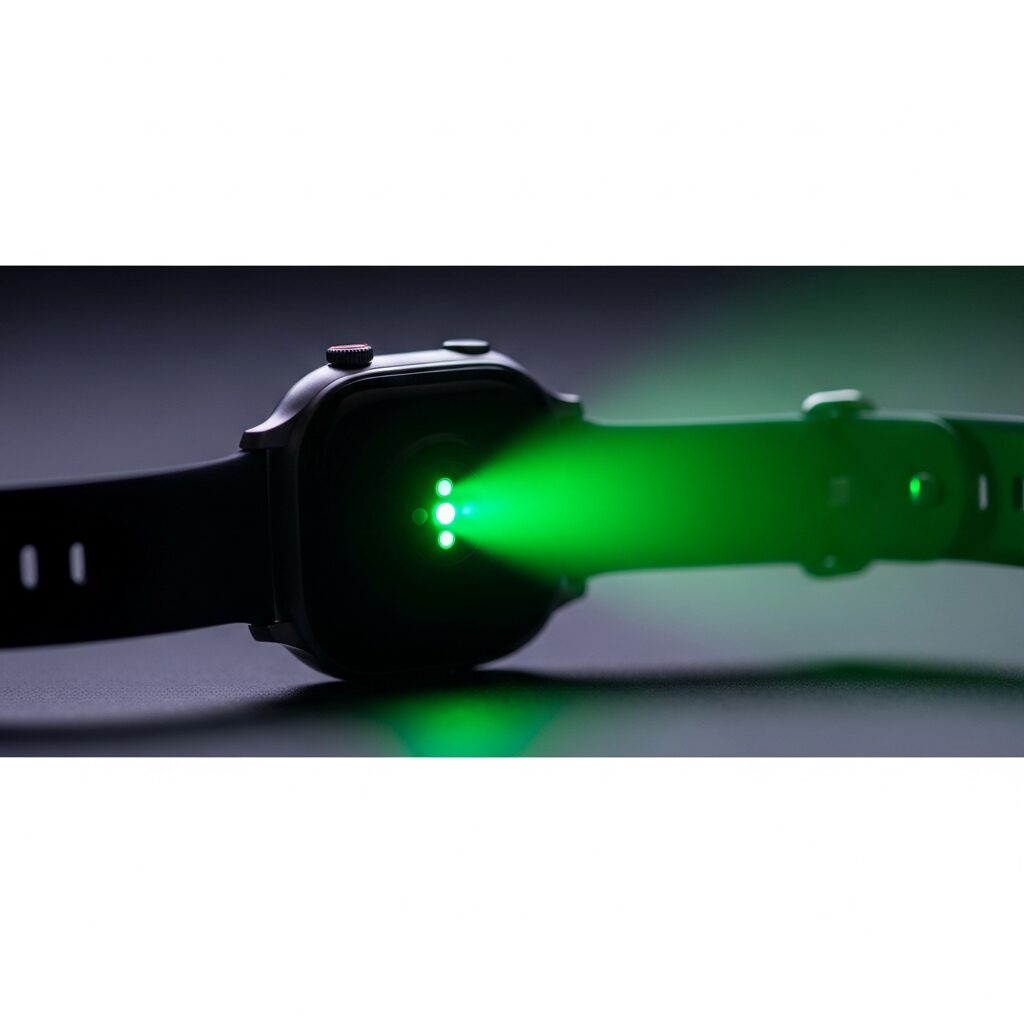 スマートウォッチの緑の光によるやけどは本当？