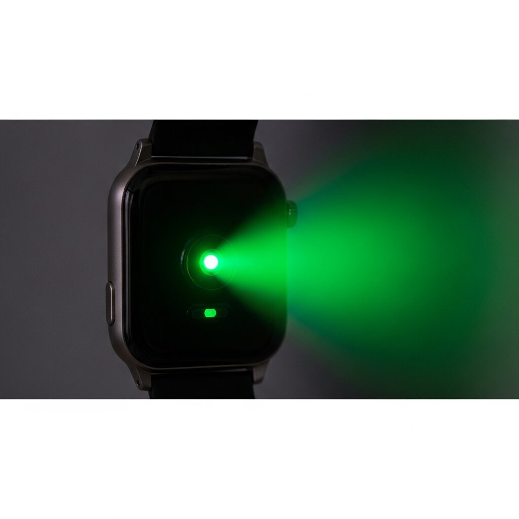 スマートウォッチの緑の光とアレルギー