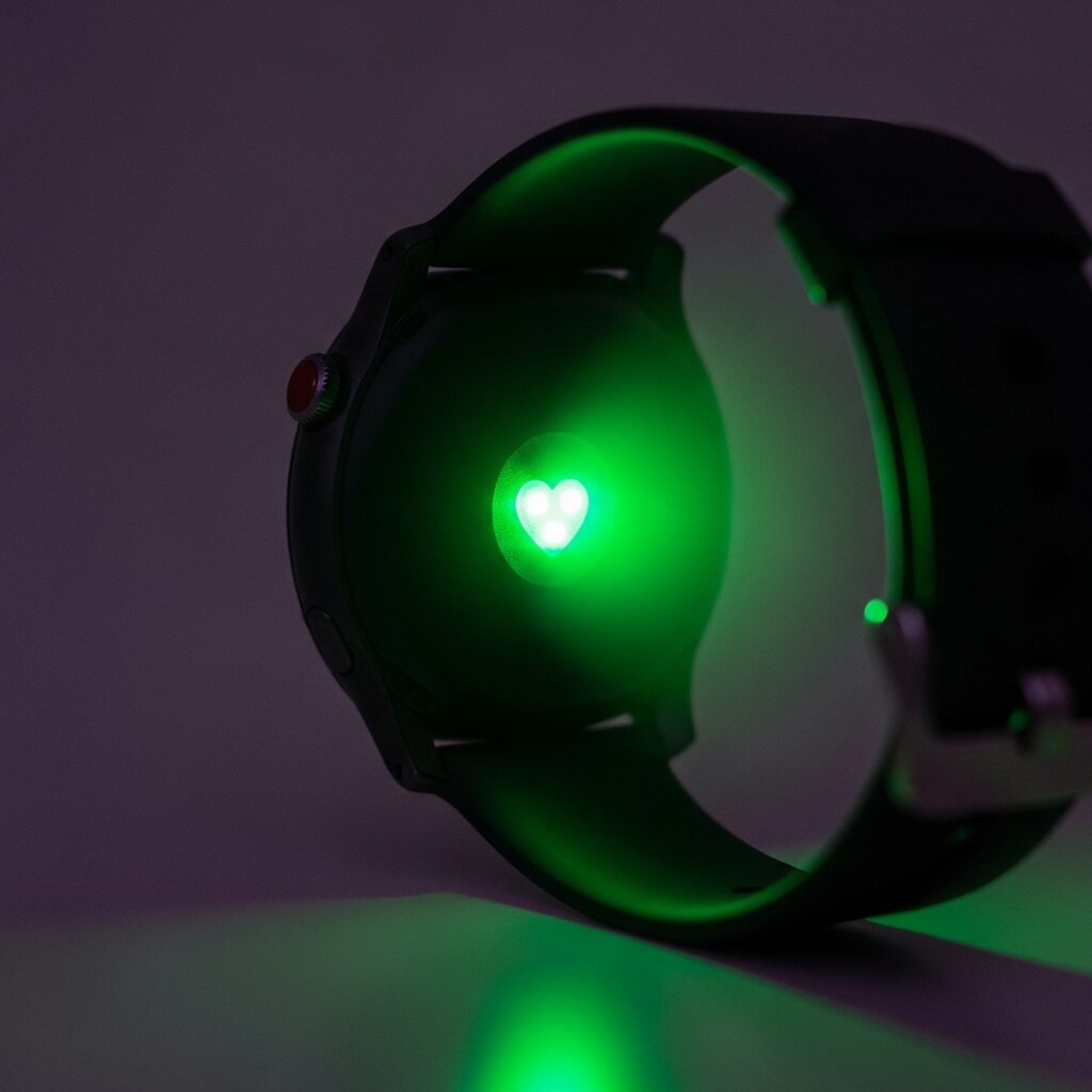 スマートウォッチの緑の光が痛い原因